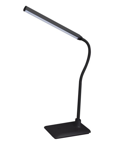 Ferramenta1.com | Lampada da scrittoio led 6w slim nero - PZ 1