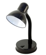 Ferramenta1.com | Lampada da scrittoio e27 charleston nero - PZ 1