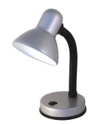 Ferramenta1.com | Lampada da scrittoio e27 charleston silver - PZ 1