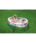 Ferramenta1.com | Piscina gonfiabile multicol 152x234x51h 54066b - PZ 1