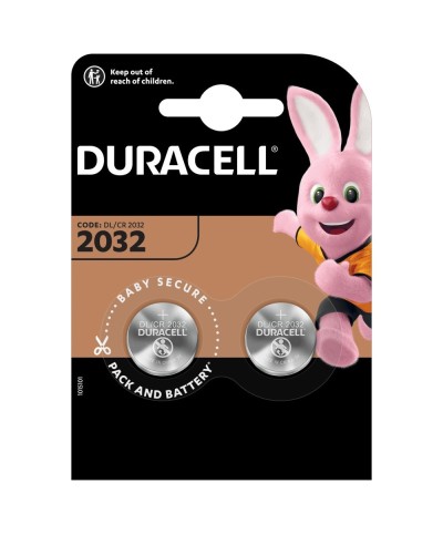 Ferramenta1.com | Duracell batteria a bottone cr2032 bl 2 pz - BL 10