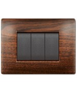 Ferramenta1.com | Placca life q living plast legno scuro  4p - PZ 1