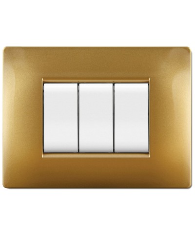 Ferramenta1.com | Placca life q living plast sabbia oro   4p - PZ 1