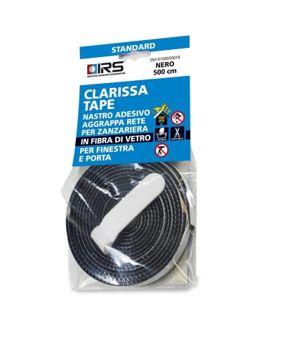 Ferramenta1.com | Nastro aggrappa rete zanzariera 5 m nero - PZ 1