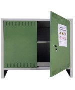 Ferramenta1.com | Armadio per fitofarmaci kit 2 ante 100x40xh80 cm - PZ 1