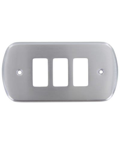 Ferramenta1.com | Coprinterruttore aurora cromo sat. mis. c - PZ 10