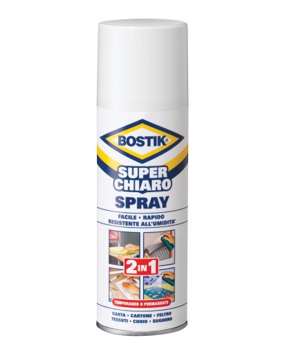 Ferramenta1.com | Bostik superchiaro spray 500 ml - PZ 1