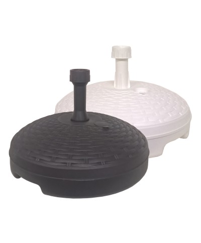 Ferramenta1.com | Base ombrel.pvc rattan d.45 tubo d.35 col.ass - PZ 6