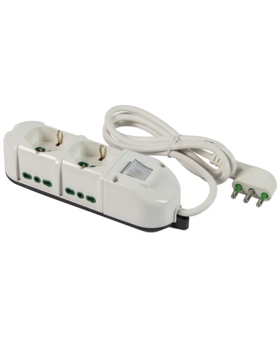 Ferramenta1.com | Fme 49.112 multipresa 6p 2b/sc+4b+int retail - PZ 1