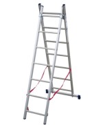 Ferramenta1.com | Scala all. facal stilo  7+ 7  gradini h 202-314 cm - PZ 1