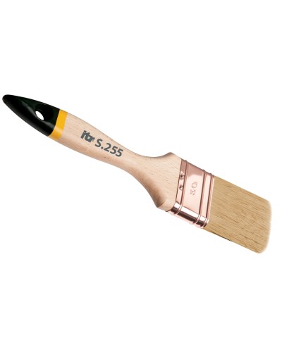 Ferramenta1.com | Pennellessa bionda manico legno art.255  80 mm - PZ 12