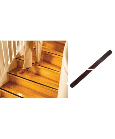 Ferramenta1.com | Antisdrucciolo geko striscia 19x610 mm nero 100 pz - PZ 100