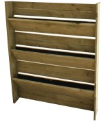 Ferramenta1.com | Orto pensile in legno a parete 80x17xh120 cm - PZ 1