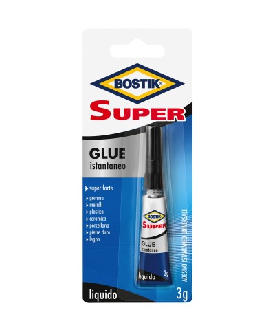 Ferramenta1.com | Bostik super glue istantaneo 3 g blister - PZ 24