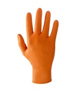 Ferramenta1.com | Guanti in nitrile arancione cat. iii tg. xl  50 pz - CF 1