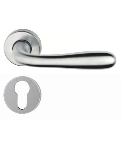 Ferramenta1.com | Maniglia alluminio agnone f.y. c/bocchet cr sat - PZ 2