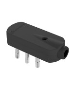 Ferramenta1.com | Spina salvaspazio 16a 2p+t nero fig.7 - PZ 25