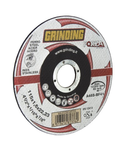 Ferramenta1.com | Grinding forza disco ferro 115x1,6 - PZ 15