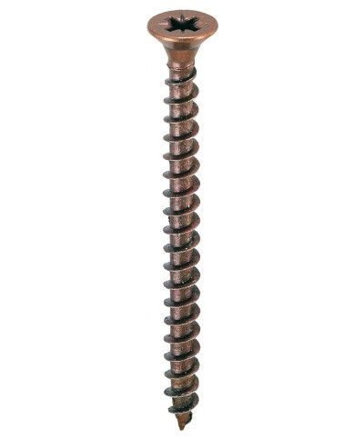 Ferramenta1.com | Viti per legno t. s. p. bronzate  6x200 - CE 1