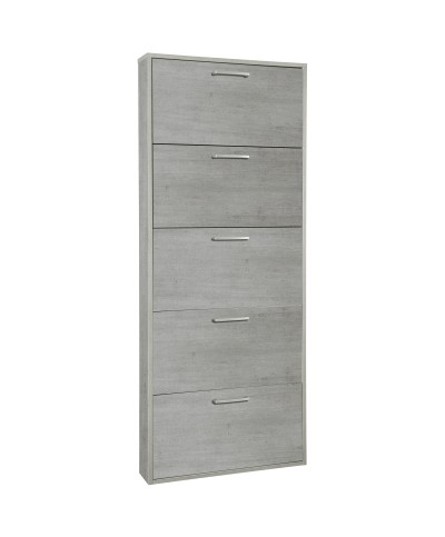 Ferramenta1.com | Kit scarpiera 5 ribalte 65x15x164 cemento - PZ 1