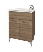 Ferramenta1.com | Lavatoio legno 60x50 cm rovere fumo - PZ 1