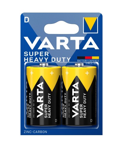 Ferramenta1.com | Varta batt superlife zinco torcia bl 2 pz - BL 12