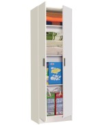 Ferramenta1.com | Kit armadio 2 ante 3 ripiani multiuso 59x37xh180 cm - PZ 1