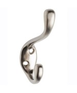 Ferramenta1.com | Appendiabiti malag a0-02 25x116 mm cromo satin - PZ 10