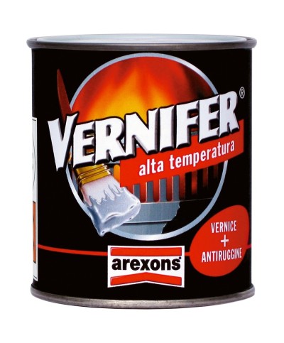 Ferramenta1.com | Vernifer alta temperatura 500 ml nero 4765 - PZ 1