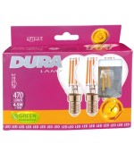 Ferramenta1.com | Led sfera 4,5w e14   470 lm 6400k fredda 3 pz - CF 10