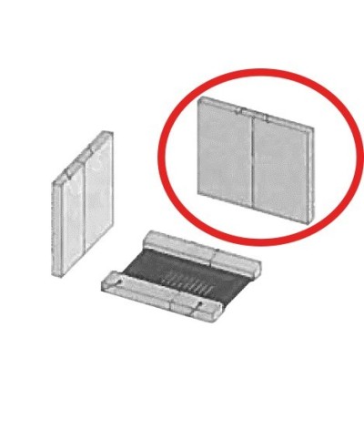 Ferramenta1.com | Coppia refrattario posteriore per stufa kir - CP 1