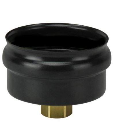 Ferramenta1.com | Scarico condensa c/man otton stufa a pellet d 8 cm nero opaco - PZ 1