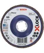 Ferramenta1.com | Bosch-a disco lamellare xlock gr  60 d 115 mm - PZ 10