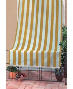 Ferramenta1.com | Tenda da sole rio 140xh250 cm rigato giallo - PZ 1