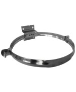 Ferramenta1.com | Collare inox c/staffa p/tubo stufa 25cm eco - PZ 1