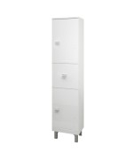 Ferramenta1.com | Colonna bagno eva 2 ante + 1 cassetto 148 bianco - PZ 1