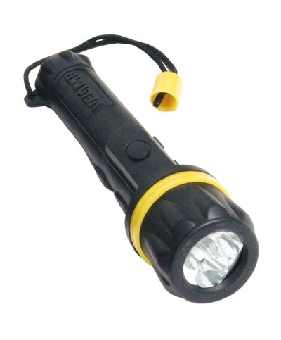 Ferramenta1.com | Torcia led rubber 2 batterie aa (non incluse) - PZ 12