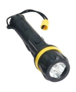 Ferramenta1.com | Torcia led rubber 2 batterie aa (non incluse) - PZ 12