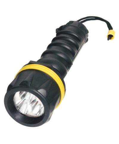 Ferramenta1.com | Torcia led rubber 2 batterie d (non incluse) - PZ 12