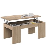 Ferramenta1.com | Kit tavolo caff elev.50 x100x43/54h rovere canad - PZ 1