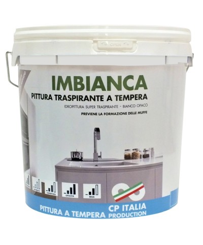 Ferramenta1.com | Tempera imbianca  5 l - PZ 1