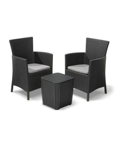 Ferramenta1.com | Allibert/keter salotto iowa balcony graphite - PZ 1