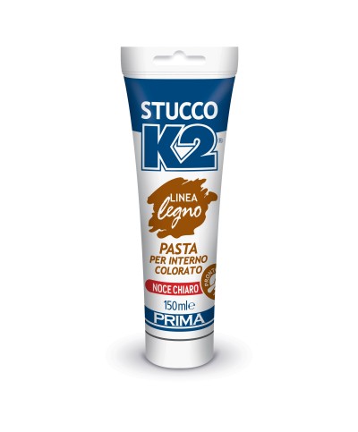 Ferramenta1.com | Stucco pronto k2 noce chiaro tubetto 150 ml - PZ 6