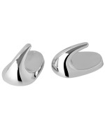 Ferramenta1.com | Gancio adesivo cromo 5 cm fackelmann 2 pz 20730 - PZ 6
