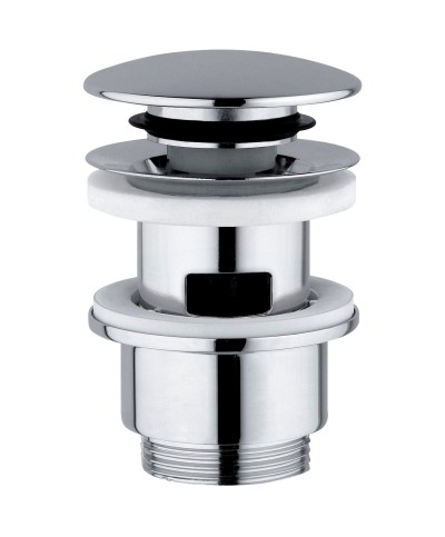 Ferramenta1.com | Piletta click clack d 1.1/4 laavbo c/troppo pieno - PZ 1