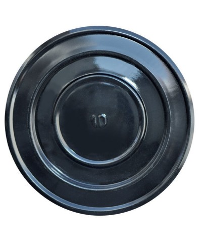 Ferramenta1.com | Rosone per tubo di stufa d  8 cm nero - PZ 1