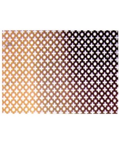 Ferramenta1.com | Lamiera traforata anodizzata - PZ 1