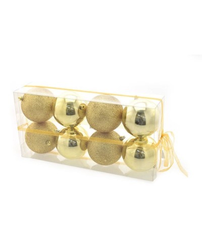 Ferramenta1.com | Sfere lisce e glitterate colore oro  - PZ 1