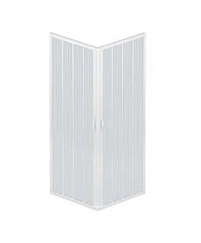 Ferramenta1.com | Box doccia 'luna' ad angolo 2 porte estensibile in pvc - PZ 1