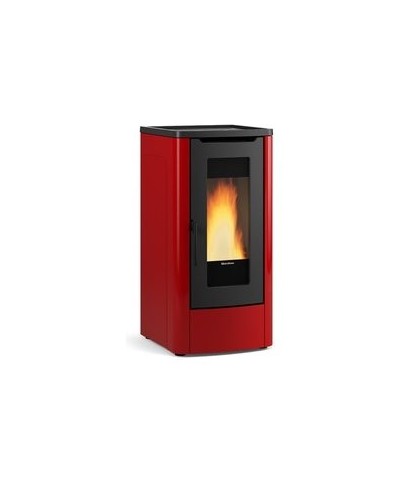 Ferramenta1.com | Stufa pellet ventil  8kw klaudia 5.0 bordeaux - PZ 1